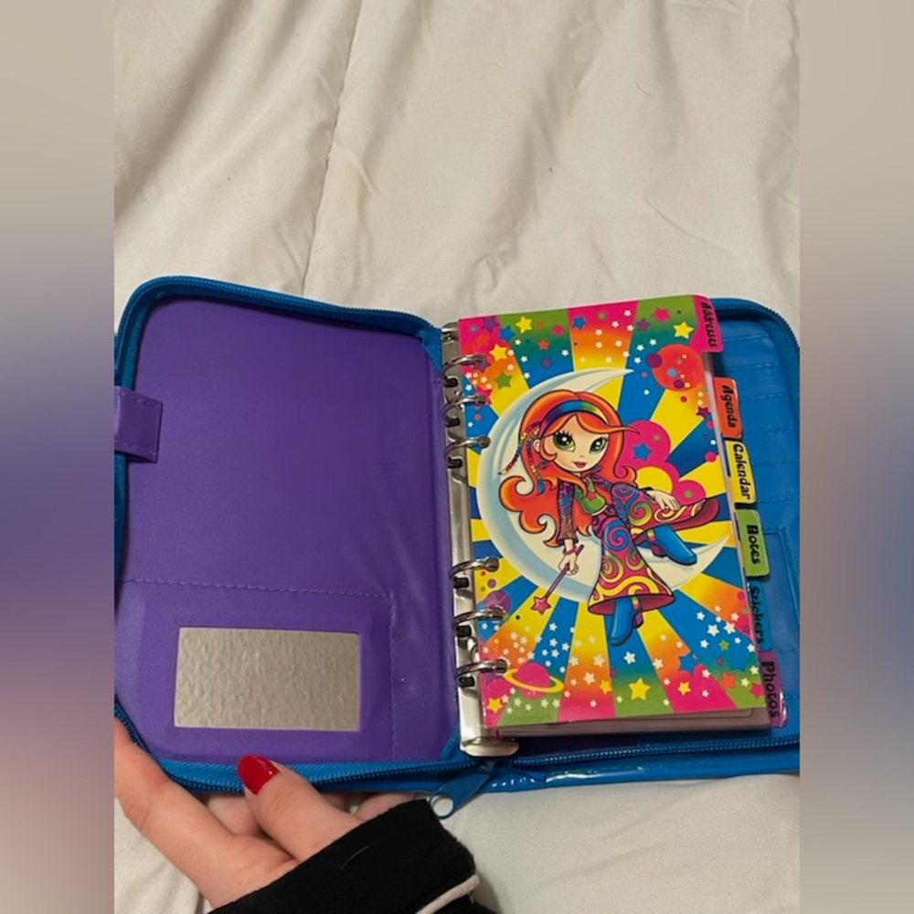 Rare vintage Y2K Lisa Frank Star day planner